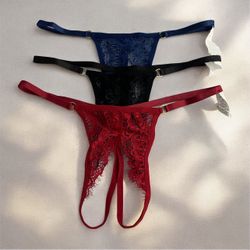 crotchless thong  S/M/L/ 1for$15 or 3for$40/tanga sin entre piernas 1x$15 o 3x$40