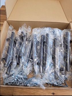 New 6inch or 8inch Black Kitchen Handles Screws Included