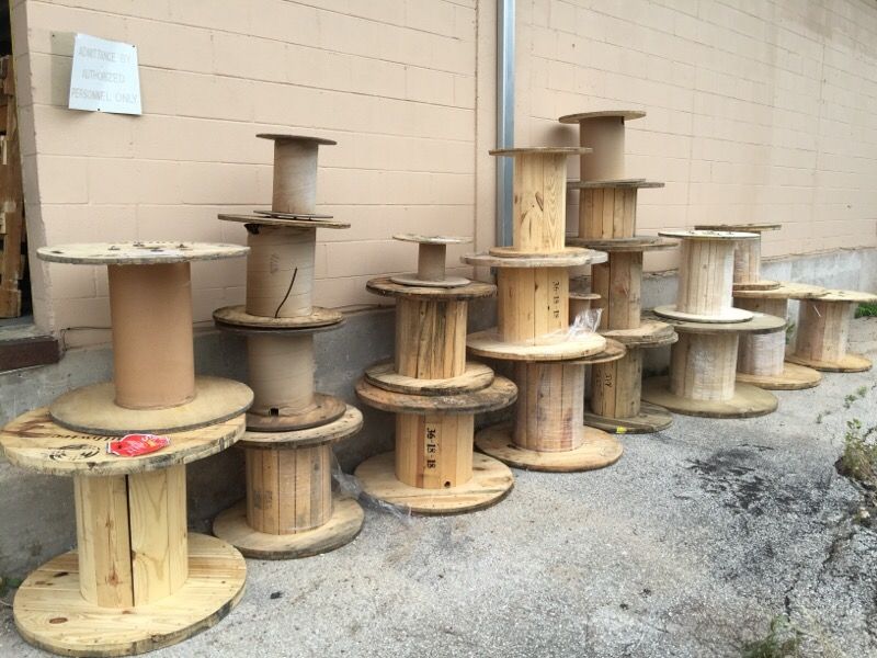 Wooden Spools