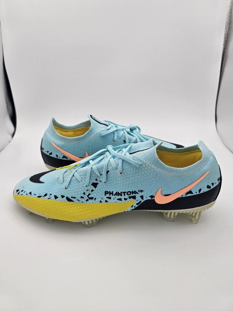 Nike Phantom GT2 Elite FG 'Glacier Ice Yellow Strike Soccer Cleats