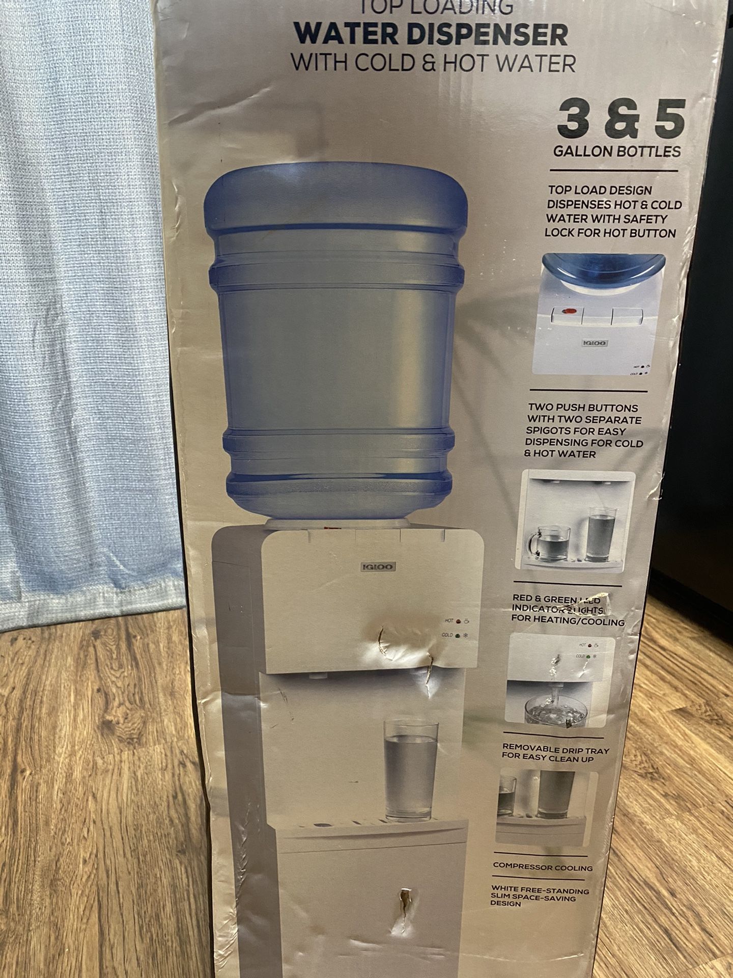Igloo Water Top Load Water Dispenser ! New !