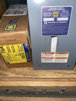 Square D 70A Load Center