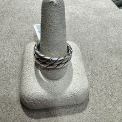 David Yurman Men's Wedding band .925 Silver