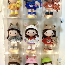 Handmade with Love: Cute Crochet Eeyore Girl Doll 