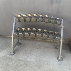 Hampton Stainless Steel Dumbbells 