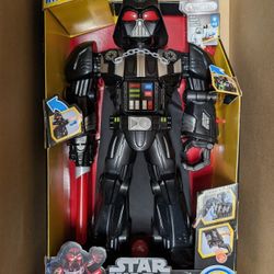 Star Wars, Darth Vader Bot Action Figure, Includes Stromtrooper Figure