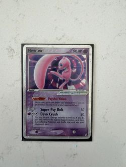 mew ex holon phantoms