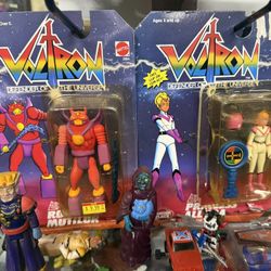Complete Voltron Figure Set