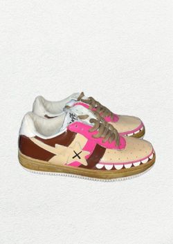 RARE 2006 Bathing Ape (BAPE) x KAWS Bapesta Low "Chomper”