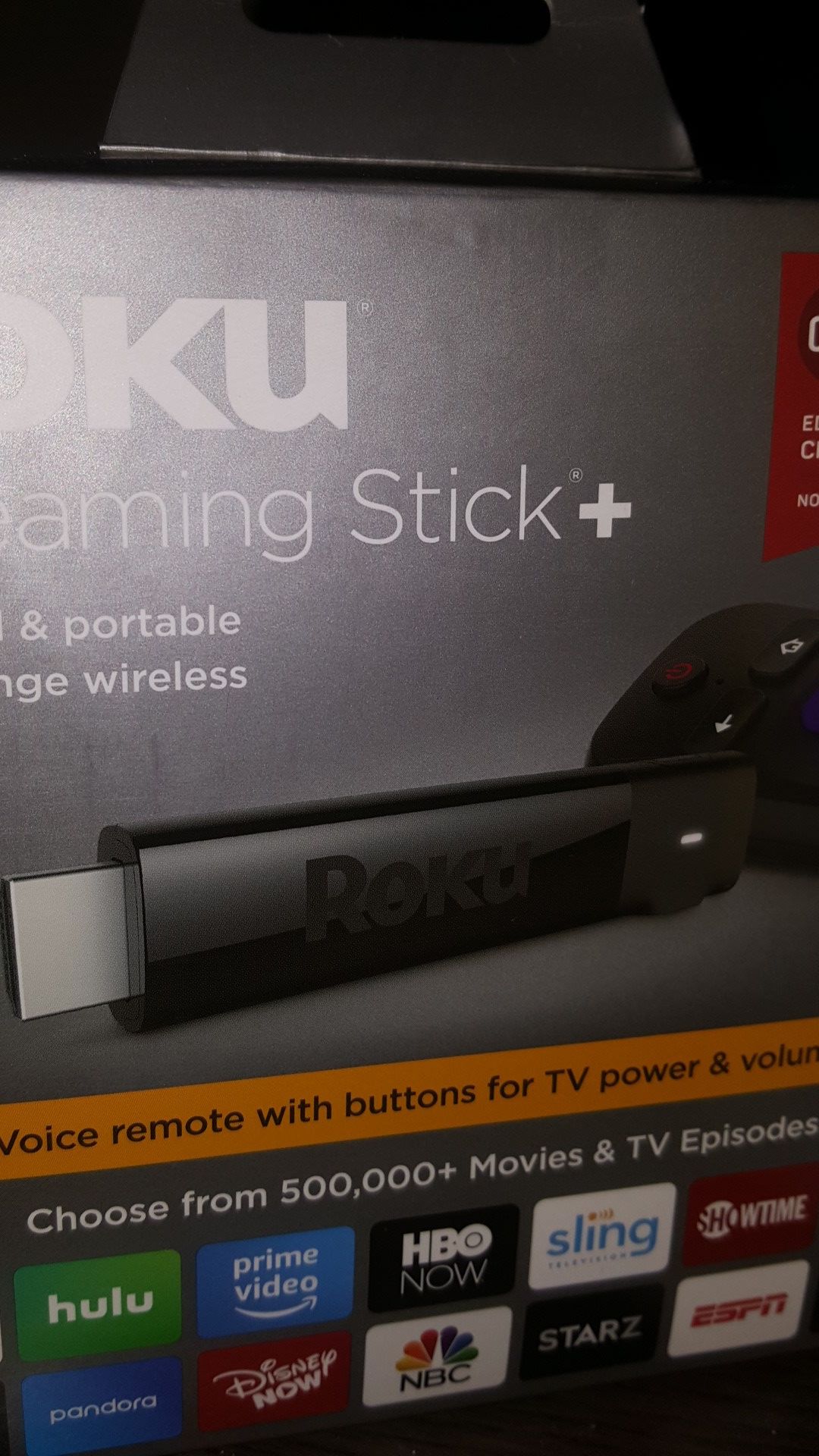 Roku streaming stick+