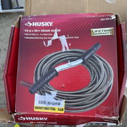 Husky 1/2 X 50 Drain Auger