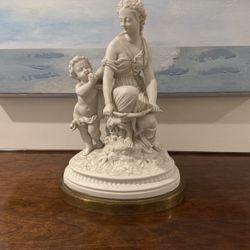 Sevres Bisque Porcelain Figure After Bachelier