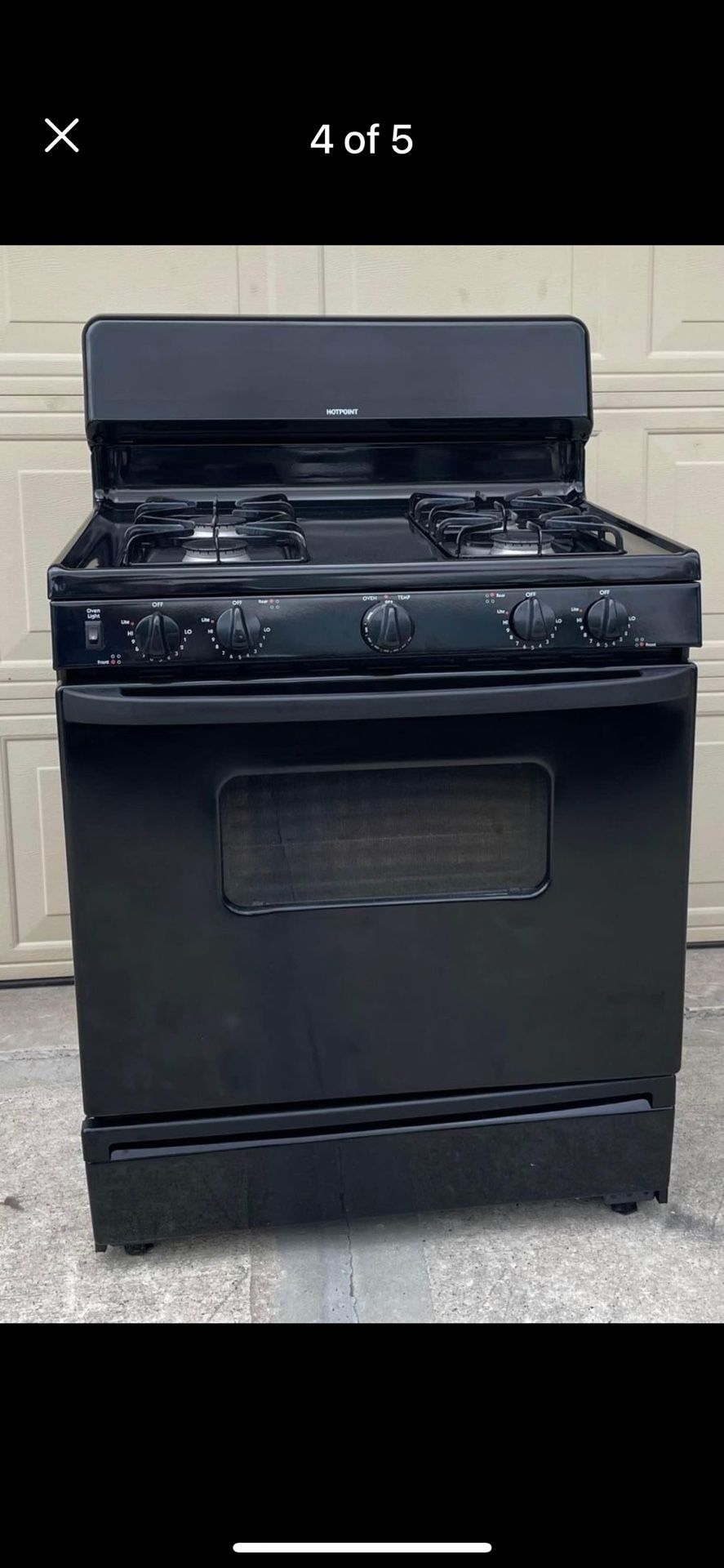 Hotpoint Natural Gas Stove. for Sale in Baytown, TX OfferUp