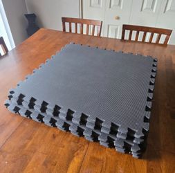 Exercise floor mat/tiles