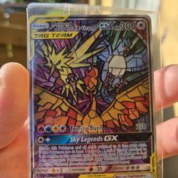 Moltres &Zapdos &Articuno  Gx Alt Art Pokémon Card 