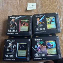 Final Fantasy Commander Decks