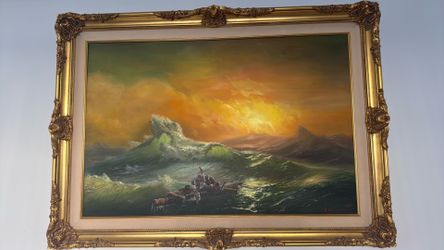 Ivan Aivazovsky The Ninth Wave Oil painting