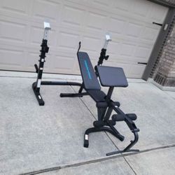 Weight Bench With Squat Rack 