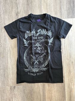 Black Sabbath Shirt, Black, Size Small