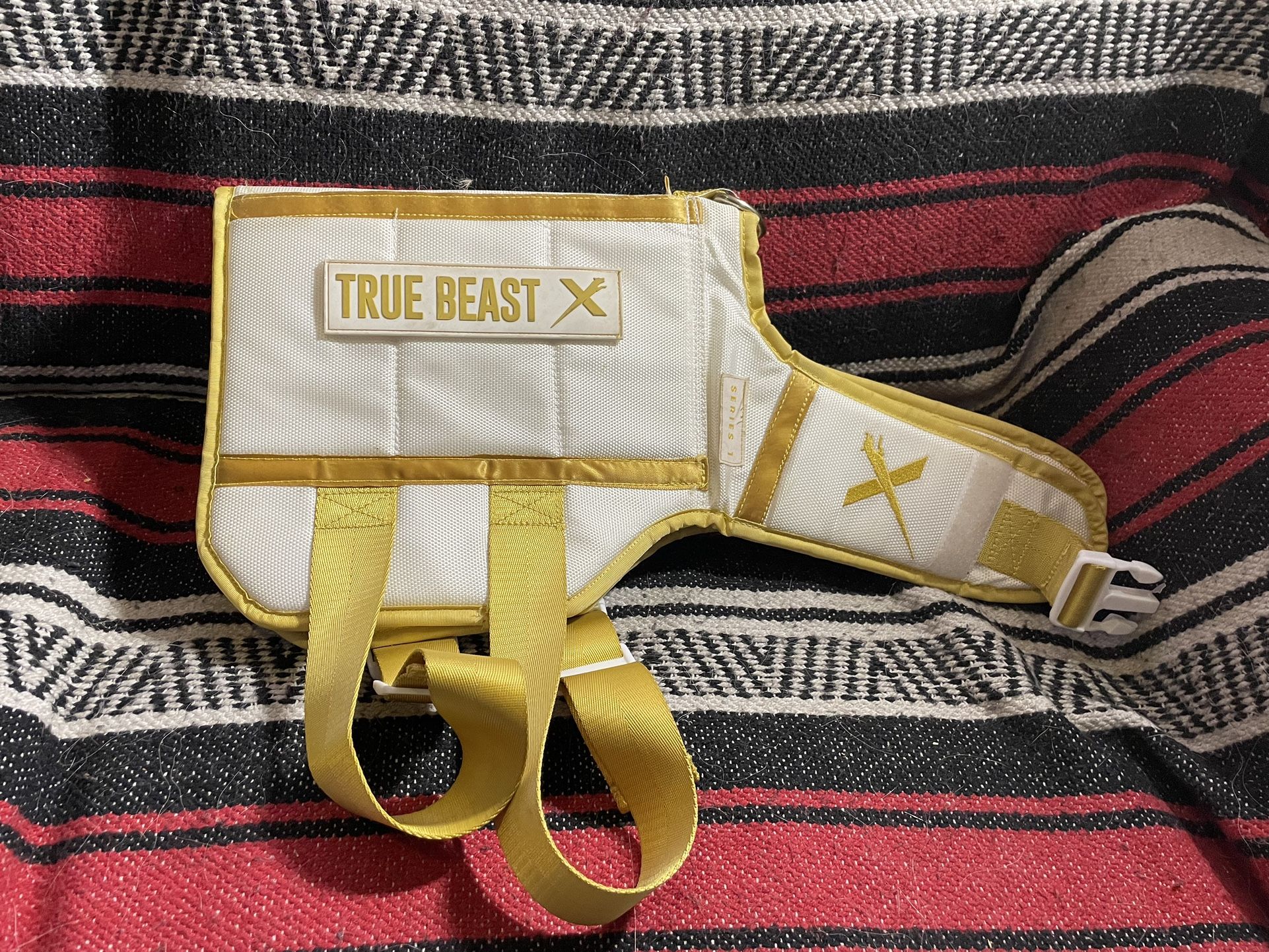 Large Xdog Vest Color Milk And Honey