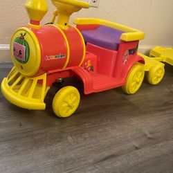 Cocomelon Choo Choo Train Ride On Toy 