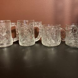 McDonalds Batman Forever Mugs (complete set)