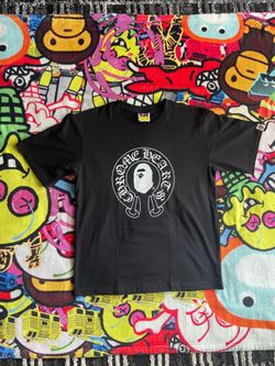 Bape X Chrome Heart Tee