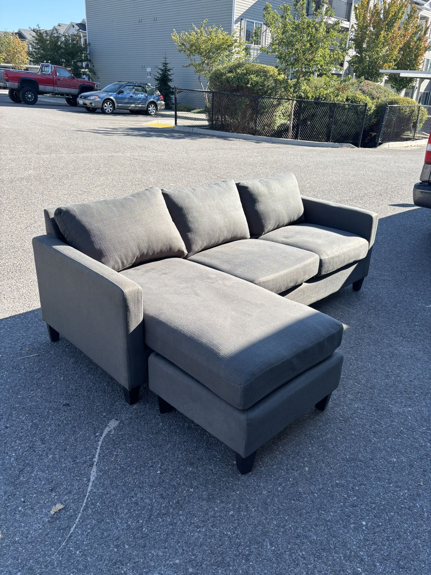 Dark Grey Couch