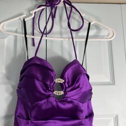 Purple Short Dress Size 7