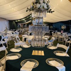 Elegant Wedding Quinceañera Centerpieces