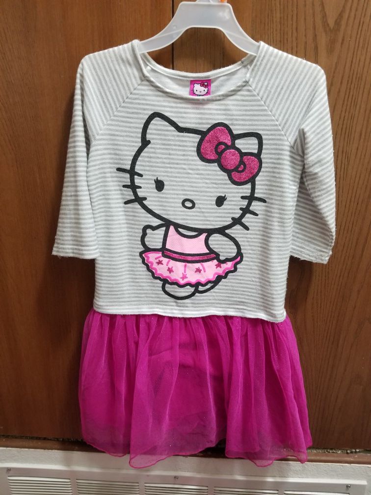 Girls Hello Kitty Dress. Size 7/8.