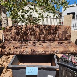 Toy hauler Bed