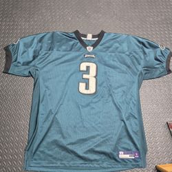 Philadelphia Eagles Custom “Ellsworth” #3 Reebok NFL Jersey Size 58 Stitched