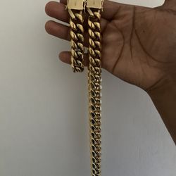18mm cuban link set