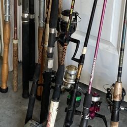 Fishing Rods And More!!!  $250 ALL