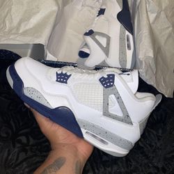 Jordan 4 Midnight Navy Size 5Y, 6Y, 9.5, 10, 11, 11.5, 12 BRAND NEW