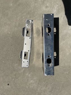 Lock and door reinforcer