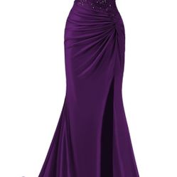  Beautiful Mermaid Spaghetti Strap Prom Dresses 