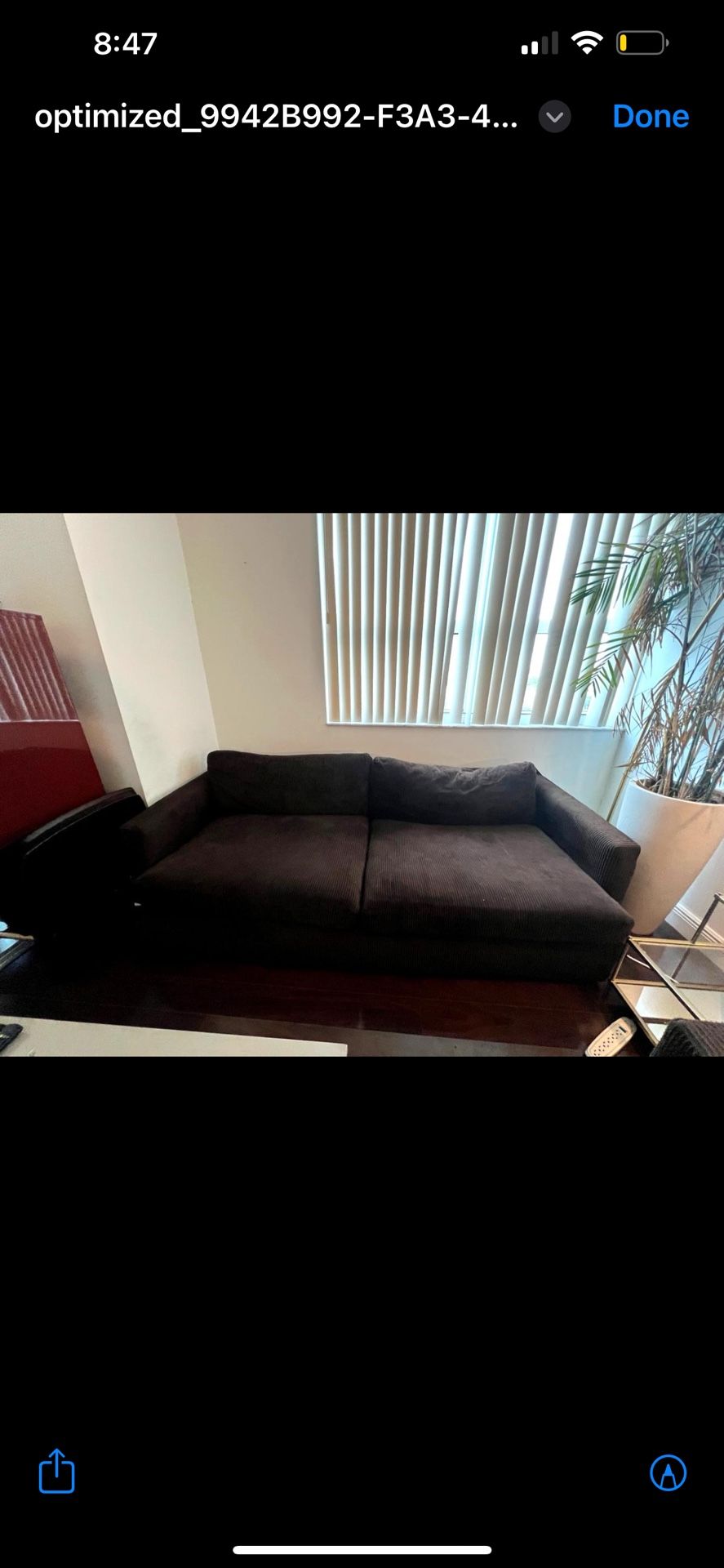 FREE COUCH AND CHAIR SET