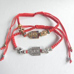Virgen De Guadalupe Pulseras Adjustable Bracelets 