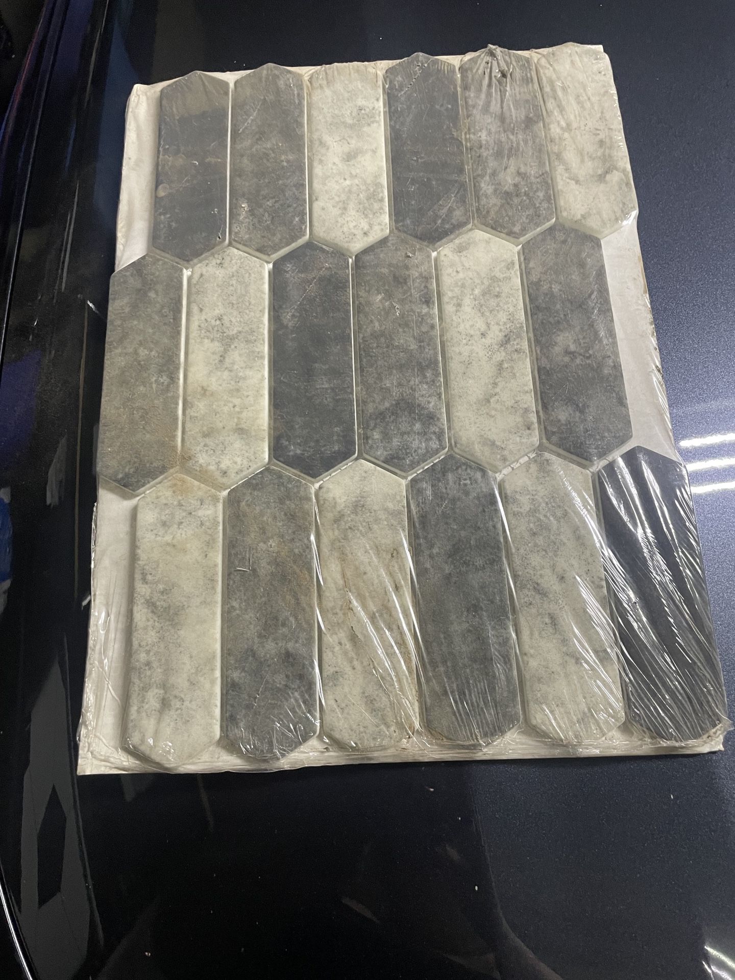 Mix Gray Stone Bathroom Tile Decor