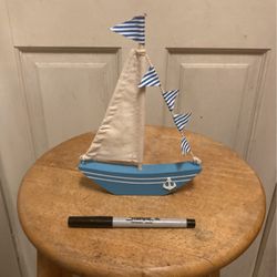 Mini Decoration Sailboat