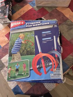 BRAND NEW WHAM-O FRISBEE HORSESHOES LAWN GAME SEE DESCRIPTION