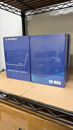 vSeeBox V6 Max Smart Home Theater Streaming Player 4K WiFi San Bernardino | Shipping Available | No Credit Needed | New | V6Max11 