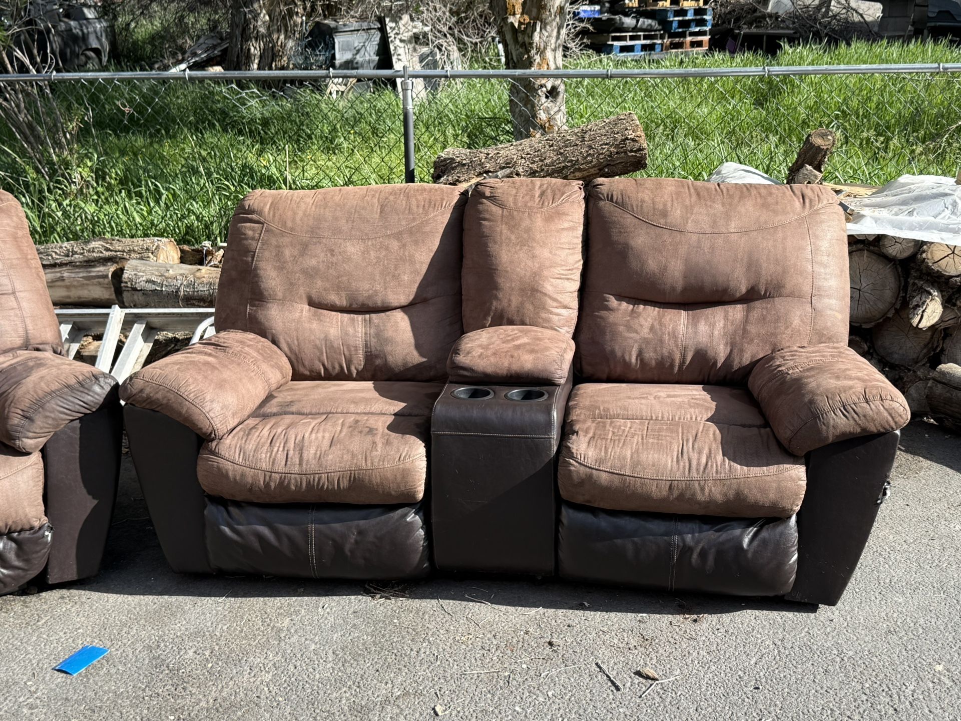 Ashley’s Furniture 2 Reclining Couches