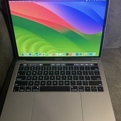 MacBook Pro 13 inch 2019 Touch Bar with fingerprint sensor very fast!! i7 16 GB 512 GB SSD 