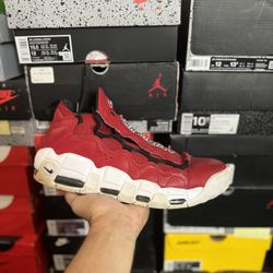 Nike Air More Money Gym Red size 11 USED