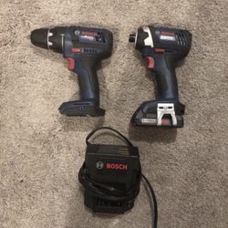 Bosch Drills, With Battery and Charger Included. All Brand New!