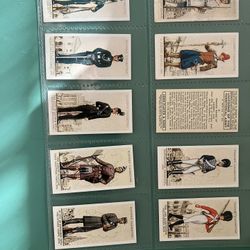 Vintage Military Cigarette Cards
