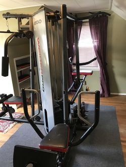 Weider pro outlet 4850 exercise chart